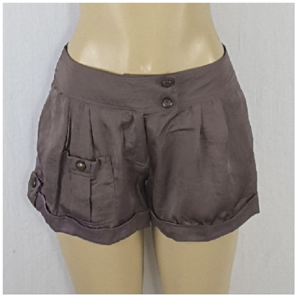Just Ginger Pants - JUST GINGER, Silky Shorty Shorts, size Medium!